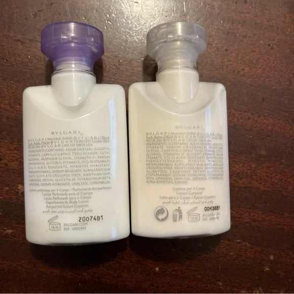 BVLGARI OMNIA travel size lotion and perfume lot of 4 designer travel cosmetics - Picture 3 of 5